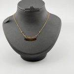 گردنبند پولکی زنجیر متصل