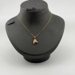 گردنبند زنجیر متصل قلب  ساگلد