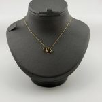 گردنبند دو حلقه کارتیه لاو