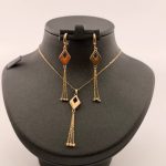 نیم ست مارکت لوزی زنجیر متصل