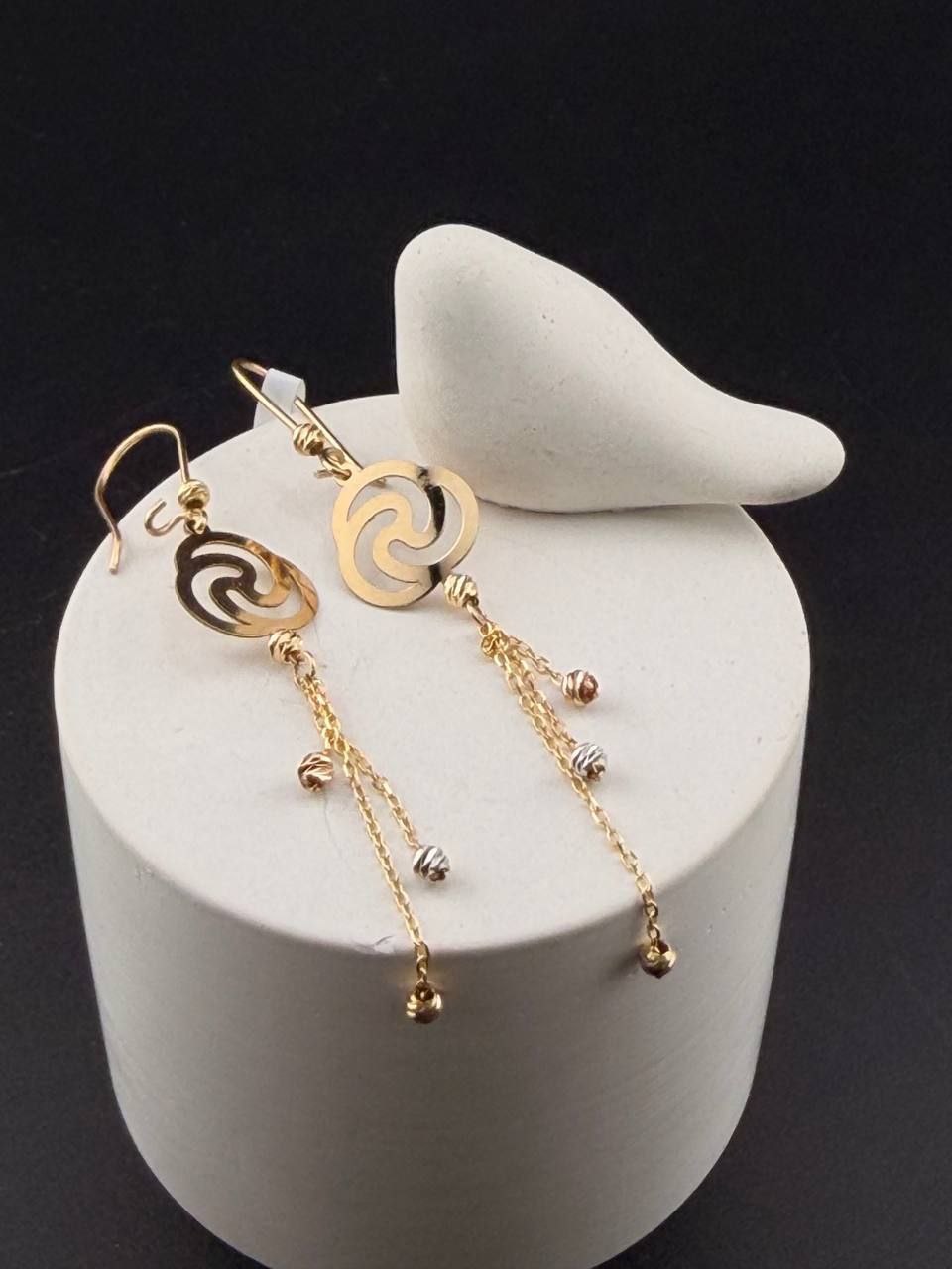 photo_2025-12-13_20-24-51 گوشواره الی گلد طرح بینهایت نهایت - تصویر 1